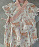 龍喜年【孕媽有禮】嬰兒滿月男女寶寶衣服夏百天百日宴五毒服連體59.9元 淺黃色虎鎮(zhèn)五毒 73cm 曬單實拍圖