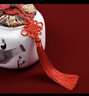 甜蜜點(diǎn)中國結(jié)掛件5個小號紅色轉(zhuǎn)運(yùn)紅繩平安結(jié)年會禮品綠植盆栽掛飾 曬單實(shí)拍圖