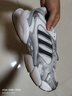 adidas輕松鞋 MEGASTRIDE超輕緩震回彈厚底增高老爹鞋阿迪達(dá)斯   晶白/灰色/深灰   38 曬單實拍圖