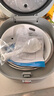 美的（Midea）電飯煲0涂層電飯鍋5L大容量316L不銹鋼內(nèi)膽4-5人無(wú)涂層家用多功能微壓電飯煲MB-RE576S 曬單實(shí)拍圖