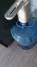 雙槍抽水器桶裝水飲水機(jī)靜音礦泉水電動(dòng)抽水泵折疊自動(dòng)上水器 白灰色 曬單實(shí)拍圖
