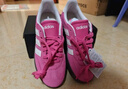 adidas「T頭鞋」BARREDA板鞋德訓(xùn)鞋男女春季新款阿迪達(dá)斯輕運(yùn)動(dòng) 粉色/漢玉白/樹(shù)脂黃   37 曬單實(shí)拍圖