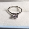曼迪諾鉑金鑲培育鉆石戒指皇冠六爪人工培育鉆戒求婚結(jié)婚訂婚七夕禮物 IGI/1克拉D/VVS2（鉑金) 曬單實(shí)拍圖