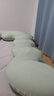 諾伊曼（noyoke）記憶枕夾腿枕腰側(cè)睡臥枕托腹抱枕頭睡覺神器孕期靠孕婦枕【果綠】 曬單實(shí)拍圖