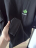 古由卡（GUUKA）情侶裝短袖純棉t恤男士打底衫夏季男裝2025潮牌衣服重磅半袖體恤 黑色 F6618 L 曬單實拍圖