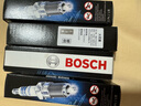 博世（BOSCH）德國(guó)原裝進(jìn)口雙鉑金火花塞 EA888發(fā)動(dòng)機(jī)原廠專用（4支） 大眾邁騰B8 1.8T/2.0T【17至22款】 曬單實(shí)拍圖