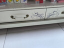 山河工品歐式裂紋櫥柜抽屜陶瓷拉手中式衣柜門把手 裂紋/精黃6040-128孔距【2個裝】 曬單實拍圖