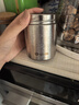 容山堂純鈦旅行茶葉罐小號(hào)便攜茶葉盒空盒茶葉儲(chǔ)存罐隨身小茶罐 純鈦螺口旅行茶葉罐-中號(hào) 曬單實(shí)拍圖