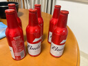 百威（BUDWEISER）啤酒 國產(chǎn)紅色鋁瓶 紅鋁355ml罐裝 自飲送禮佳品 經(jīng)典紅鋁 355mL 6瓶 曬單實(shí)拍圖