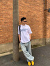 IZEXX夏季牛仔褲男薄款萊賽爾冰絲涼爽透氣寬松百搭長褲子BS01冰藍2XL 曬單實拍圖