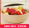 殼氏唯稻谷殼家用餐盤(pán)菜盤(pán)深盤(pán)子圓形橢圓蒸魚(yú)盤(pán)日式成人稻殼碟子套裝 圓盤(pán)小號2只 曬單實(shí)拍圖