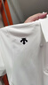 DESCENTE迪桑特WOMEN’S TRAINING系列女士短袖POLO衫夏季新品 WT-Bright White Tpg L (170/88A) 曬單實(shí)拍圖