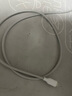 小米（MI）6A 親膚硅膠 Type-A to Type-C 快充數(shù)據(jù)線 2m 白色 曬單實(shí)拍圖