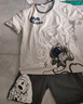 浪莎睡衣男夏季純棉短袖短褲薄款青少年全棉男士家居服套裝夏天 曬單實拍圖