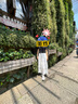 對(duì)白萊賽爾法式繡花白色半身裙女2025夏新款重工蕾絲鏤空a字長(zhǎng)裙 月光白 M 曬單實(shí)拍圖