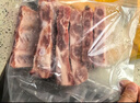 京東跑山豬去皮五花肉塊凈重4斤 烤肉炒菜食材 新鮮速凍 紅燒肉原料 曬單實(shí)拍圖