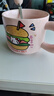 迪士尼可愛兒童牛奶杯卡通水杯子陶瓷杯咖啡杯冰淇淋杯高顏值 唐老鴨悅樂杯 曬單實拍圖