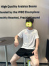 沃蘭迪CHINA速干運(yùn)動(dòng)短袖圓領(lǐng)T恤速干休閑跑步男女同款透氣夏季 薰衣草紫 S 曬單實(shí)拍圖