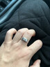 DRAGBOLL男士婚戒指莫桑石1克拉 求婚鉆戒簡(jiǎn)約送老公 磨砂戒臂紀(jì)念日禮物 1克拉莫桑石鉆戒 13號(hào) 曬單實(shí)拍圖