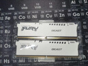 金士頓（Kingston）FURY 32GB(16G×2)套裝 DDR5 6000 臺式機(jī)內(nèi)存條 Beast 超級野獸系列 海力士顆粒 CL30 白色款 曬單實(shí)拍圖