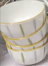 【摩登主婦同源】釉下彩米飯碗特別好看的餐具小碗家用陶瓷吃飯碗 4.5英寸菱格碗【2個裝】 曬單實拍圖