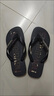 havaianas哈唯納Logomania男士?jī)捎猛闲獯┥碁┤俗滞锨閭H款涼拖 0555-靜謐藍(lán) 43-44 巴西碼 曬單實(shí)拍圖