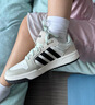 adidas ENTRAP休閑低幫運(yùn)動(dòng)板鞋男女少年感復(fù)古籃球鞋阿迪達(dá)斯 白色/黑色/礬土棕     42 曬單實(shí)拍圖