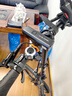 大行（DAHON） 折疊自行車(chē)配件USB充電車(chē)前燈強光手電筒公路山地車(chē)LED燈p8騎行戶(hù)外運動(dòng)裝備 全鋁合金車(chē)前燈【黑色】 曬單實(shí)拍圖