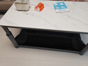 美的（Midea）電暖桌家用巖板餐桌烤火爐電爐取暖桌長方形烤火桌升降多功能茶幾客廳 雪山石1.4m【電磁爐】語音升降+烤火+遠(yuǎn)程+烘干 曬單實(shí)拍圖