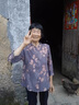 中老年人女裝長袖襯衫女老人奶奶上衣薄款春裝媽媽夏季套裝老太太 紫灰色（套裝） 薄款 XL （參考90-105斤） 曬單實拍圖