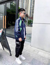G.DUCKKIDS男童外套春秋季學(xué)生衣服中大童男孩秋裝長袖9-15歲休閑兒童夾克潮 藏青色 170 建議身高160-170年齡14-15歲 曬單實(shí)拍圖