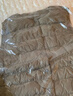 無印良品（MUJI）女式 便攜式 無領(lǐng)馬甲 羽絨背心 羽絨服 深米色 L  曬單實(shí)拍圖