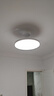 美的（Midea）風(fēng)扇燈餐廳吊扇燈led臥室燈隱形扇葉遙控三防燈具熟睡風(fēng)包安裝 曬單實(shí)拍圖