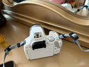 佳能（Canon） EOS200d二代入門單反高清vlog數(shù)碼照相機(jī)視頻直播相機(jī) EOS 200D II(18-55mm)白 曬單實(shí)拍圖