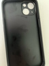 霸時代適用 蘋果13手機殼iphone13保護套素皮柔甲軟殼防摔防磨防塵全包精孔女男款小眾外殼尊貴黑 曬單實拍圖