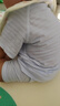 寬葉竹嬰兒短袖套裝純棉男女寶寶夏季薄款衣服短褲分體兩件套新生幼兒裝 果綠短袖套裝 80 #【身高72-78cm9-12個(gè)月】 曬單實(shí)拍圖