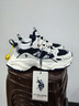 美國馬球協(xié)會（U.S.POLO ASSN.）保羅男鞋厚底透氣老爹鞋夏季新款網面戶外運動跑步鞋子男 曬單實拍圖