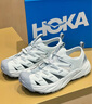 HOKA男女款夏季溯溪鞋霍帕拉 HOPARA「OG」輕便舒適緩震 灰藍(lán)色/晶石藍(lán) 38.5 曬單實(shí)拍圖
