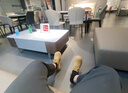 駱駝動感休閑皮鞋男士夏季真皮軟底增高工裝鞋戶外通勤上班男鞋時尚德比鞋 卡其色 （軟底軟面）防滑1035QW 39 標準皮鞋碼 曬單實拍圖