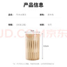 四萬公里一次性叉子 木質(zhì)加厚型竹制叉子蛋糕點心叉水果簽 2桶200支 曬單實拍圖