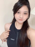 拓勝（TOSWIM）女士泳衣 連體三角保守顯瘦專(zhuān)業(yè)訓練游泳衣休閑溫泉度沙灘假泳衣 【英氣簡(jiǎn)約】【前置拉鏈款】 XL 曬單實(shí)拍圖