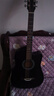 維卡斯（WEIKASI）民謠吉他初學(xué)者木吉他單板新手入門練習(xí)琴guitar吉它學(xué)生男女樂器 41英寸純黑色+禮包【進(jìn)階推薦】 曬單實拍圖