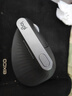 羅技（Logitech）MX Vertical無(wú)線藍(lán)牙鼠標(biāo) Lift人體工學(xué)垂直鼠標(biāo) 電腦辦公鼠標(biāo)充電三模鼠標(biāo)Mac 中大手多設(shè)備家用 MX Vertical黑色（帶優(yōu)聯(lián)接收器） 曬單實(shí)拍圖