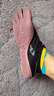 Vibram五指鞋女運動鞋輕便透氣赤足跑步鞋健身訓練休閑鞋五趾鞋  KSOEVO 黑/玫粉色（建議拍大一碼） 39 曬單實拍圖