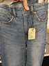 Levi's李維斯女復古721冬暖系列緊身加厚彈力牛仔褲 藍色 27/26 曬單實拍圖