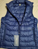 探拓（TECTOP）白鴨絨羽絨服馬甲男女情侶無袖立領(lǐng)保暖輕薄時(shí)尚運(yùn)動戶外登山服 男寶藍(lán) 2XL 曬單實(shí)拍圖