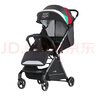 帕琦（BACiUZZi）嬰兒車可坐可躺超輕便一鍵折疊遛娃便攜登機(jī)推車夏天 米蘭灰 曬單實(shí)拍圖