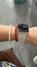 方哲品牌原裝張婧儀同款適用蘋(píng)果applewatchS10/9手表表帶iwatch8替換帶S11硅膠磁吸男女通用款Ultra3 星光色 適用iwatch S10/S11【46MM表盤(pán)】 曬單實(shí)拍圖
