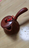 溥畔側把壺小容量側把紫砂壺功夫茶具帶過(guò)濾泡茶壺漢羽壺家用 漢羽壺紅 101mL(含)-200mL(含) 曬單實(shí)拍圖