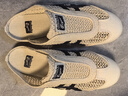 Onitsuka Tiger鬼塚虎新款半拖鞋 男女同款懶人拖鞋MEXICO 66? SABOT 1183C123 米色/深藍色 39 曬單實(shí)拍圖
